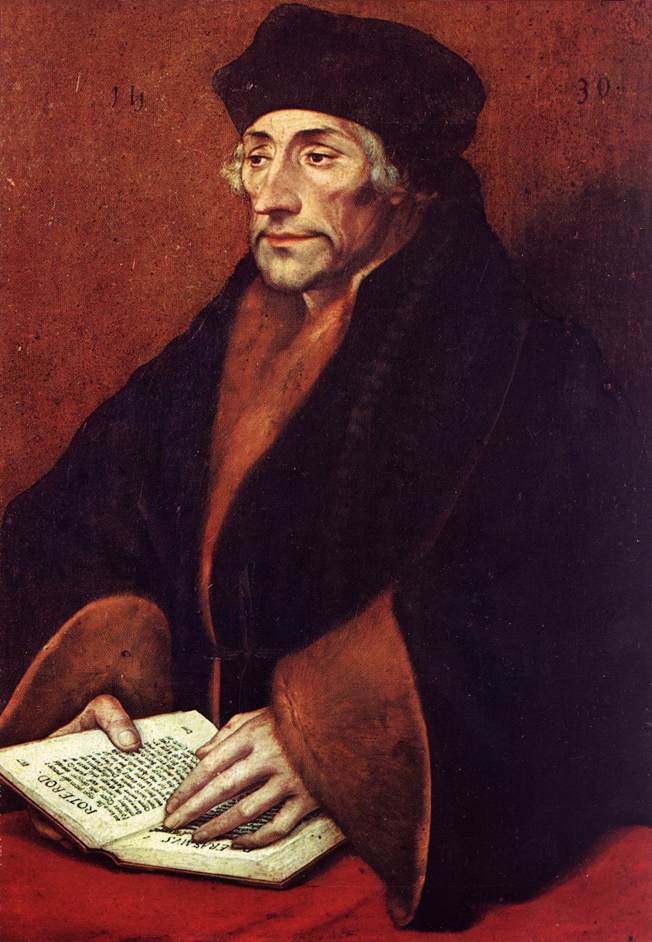 Portrait of Erasmus of Rotterdam sf